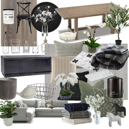 Homely Orchard Grey Interior Design Mood Board by teesh on Style Sourcebook