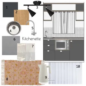 Kitchenette Interior Design Mood Board by NicoleGhirardelli on Style Sourcebook