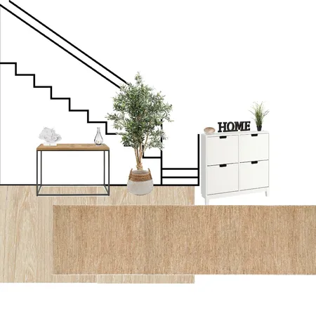 Hallway after Entry Interior Design Mood Board by Leona30 on Style Sourcebook