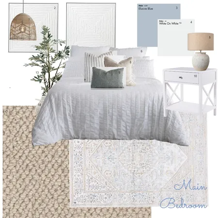 Upstairs Spare room Interior Design Mood Board by Amanda Smee on Style Sourcebook