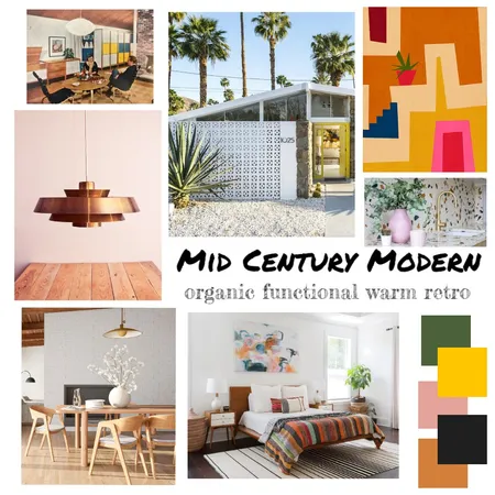 Mid Century Modern Interior Design Mood Board by Katelyn Scanlan on Style Sourcebook