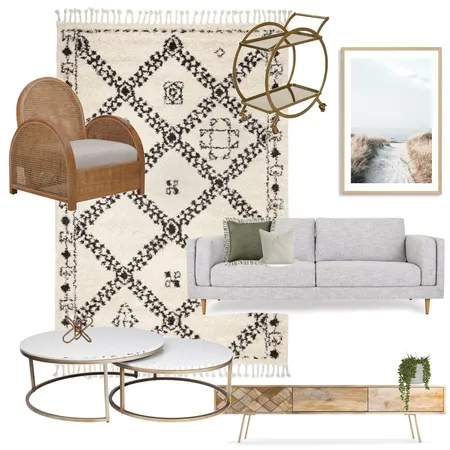 Vision Board Living Room Interior Design Mood Board by demielle on Style Sourcebook