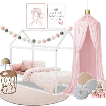 Girls Bedroom Inspo Interior Design Mood Board by FonaT29 on Style Sourcebook