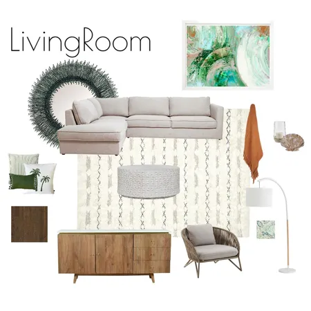 Module 9 Living4 Interior Design Mood Board by Bernadette Crome on Style Sourcebook