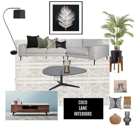 Riseley St - Display Apartment - Hire Furniture - Lounge Interior Design Mood Board by CocoLane Interiors on Style Sourcebook