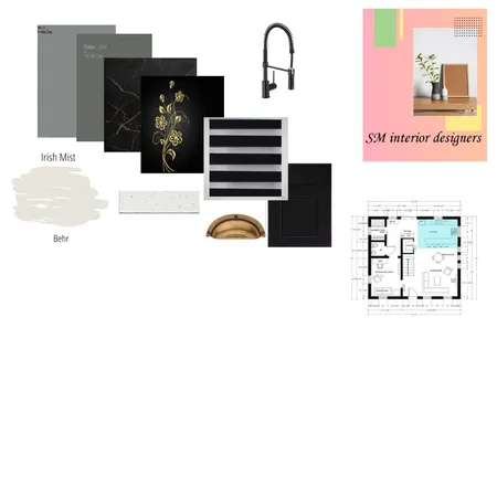 Material board Interior Design Mood Board by motebms on Style Sourcebook