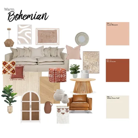 Bohemian Interior Design Mood Board by katefisherdebruin on Style Sourcebook