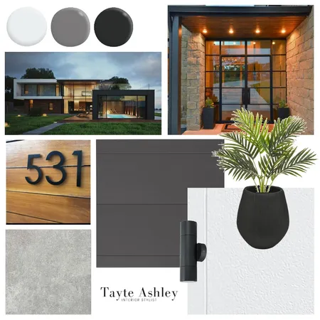 Box Modern James Hardie Interior Design Mood Board by Tayte Ashley on Style Sourcebook