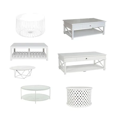 white coffee tables Interior Design Mood Board by emyoung on Style Sourcebook