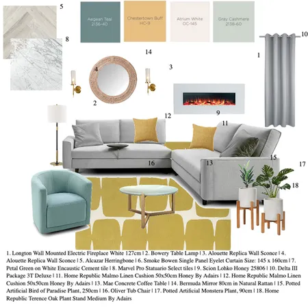 Living Room Module 9 Interior Design Mood Board by drnand@innate-chiropractic.com on Style Sourcebook