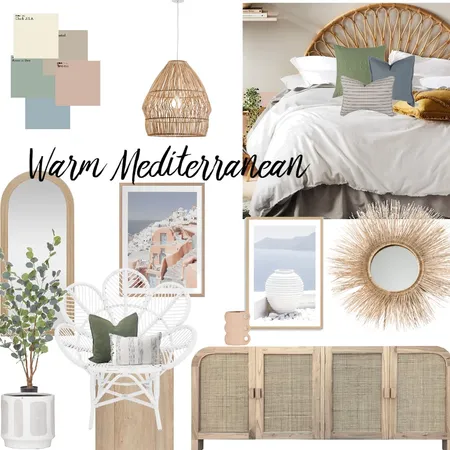Warm Mediterranean Interior Design Mood Board by Abbey98 on Style Sourcebook