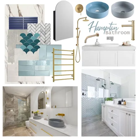 Hampton Bathroom Interior Design Mood Board by charlyandrew on Style Sourcebook