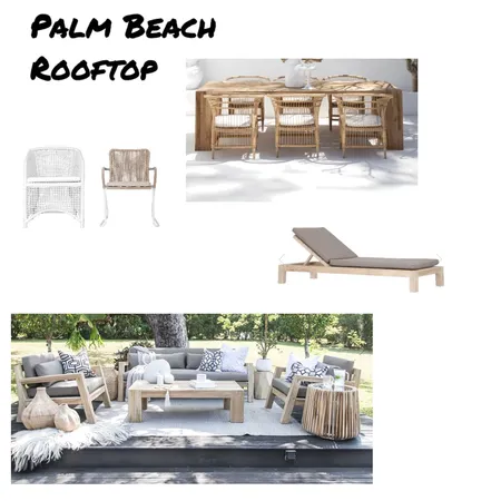 Palm Beach Rooftop Interior Design Mood Board by Kelzac on Style Sourcebook