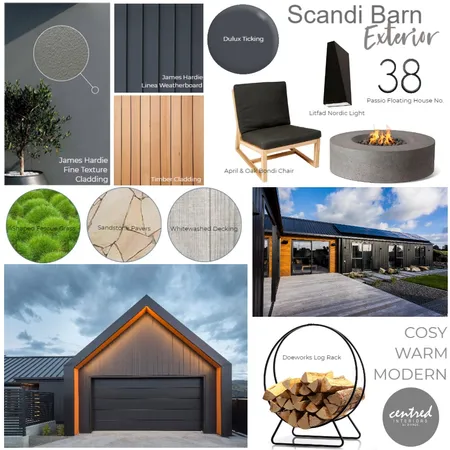 Scandi Barn Interior Design Mood Board by Centred Interiors on Style Sourcebook