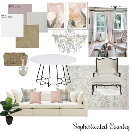 Sophisticated Country Mood Board Interior Design Mood Board by Audrie Brooks on Style Sourcebook
