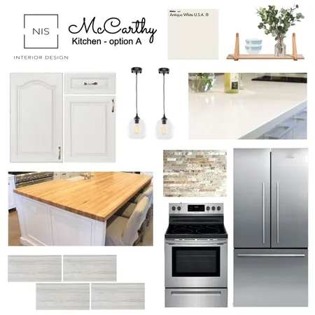 McCarthy - Kitchen Option A Interior Design Mood Board by Nis Interiors on Style Sourcebook