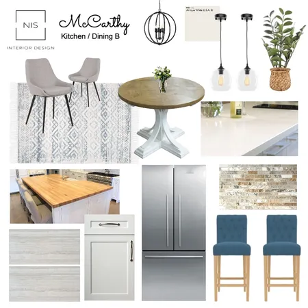 McCarthy Kitchen & Dining B Interior Design Mood Board by Nis Interiors on Style Sourcebook