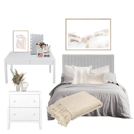 Single Bedroom Officer Interior Design Mood Board by styledbymona on Style Sourcebook