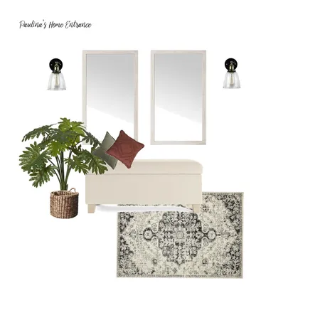 Paulina;s Home Entrance Interior Design Mood Board by Elena A on Style Sourcebook