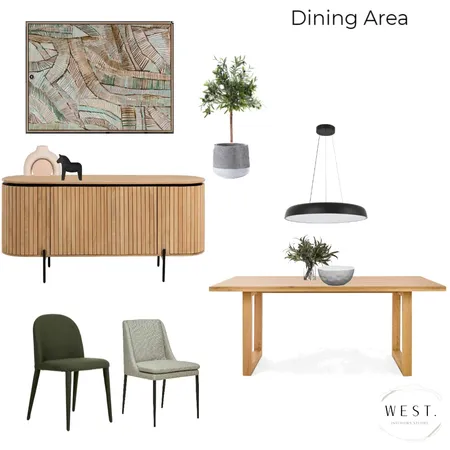 yokine dining Interior Design Mood Board by WEST. Interiors Studio on Style Sourcebook