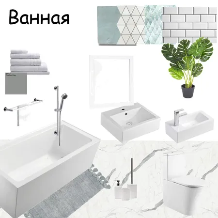 Ванная 2 Interior Design Mood Board by Юля on Style Sourcebook