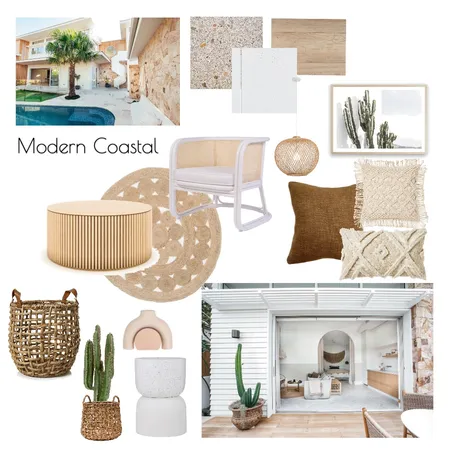 Modern Coastal Interior Design Mood Board by Melz Interiors on Style Sourcebook
