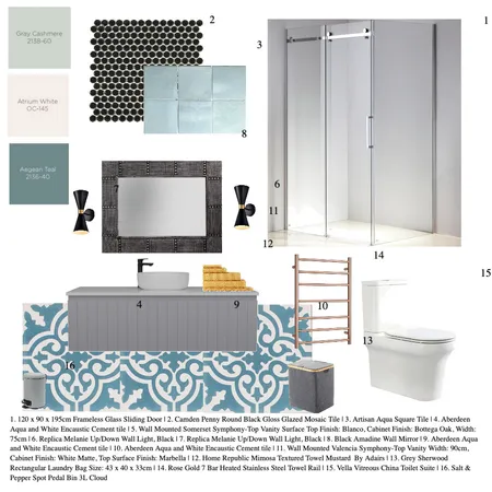 bathroom Interior Design Mood Board by drnand@innate-chiropractic.com on Style Sourcebook