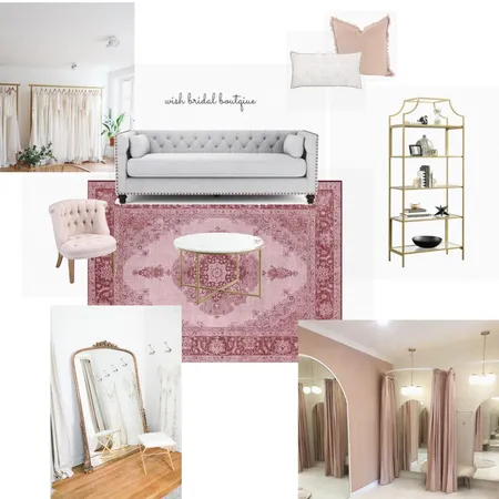 Wish Bridal Boutique Interior Design Mood Board by Bown Interiors on Style Sourcebook