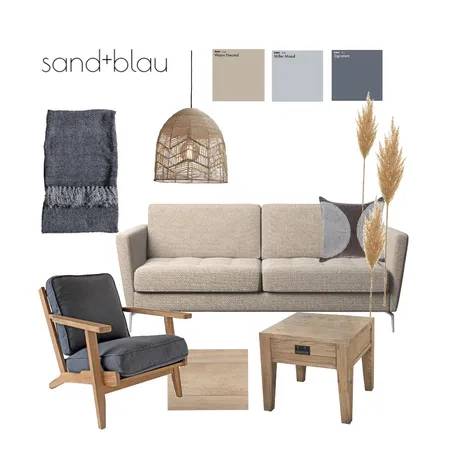 Wohnzimmer Schneider blau beige Interior Design Mood Board by RiederBeatrice on Style Sourcebook