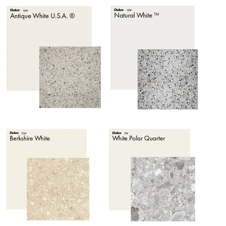 Terrazzo, White Paint and Panel Interior Design Mood Board by T_Mac on Style Sourcebook