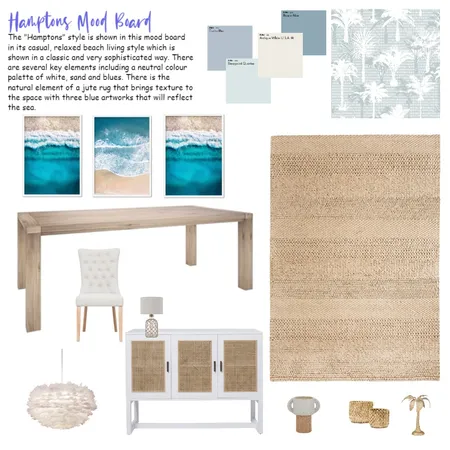 Hamptons Interior Design Mood Board by jasmeenpetrides on Style Sourcebook