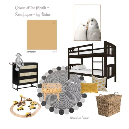 Kiddies  Bedroom Interior Design Mood Board by Accent on Colour on Style Sourcebook