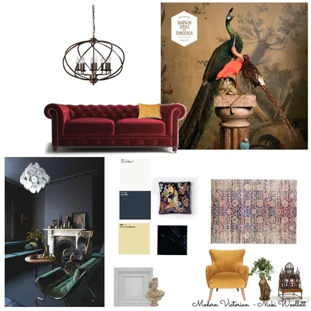 Victorian vibes Interior Design Mood Board by nicki62 on Style Sourcebook
