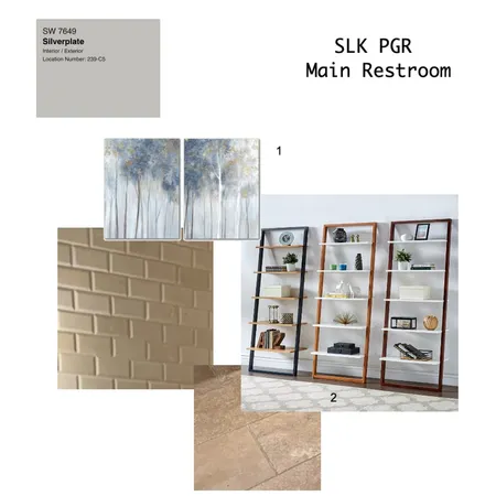 SLK PGR Main Restroom Interior Design Mood Board by KathyOverton on Style Sourcebook