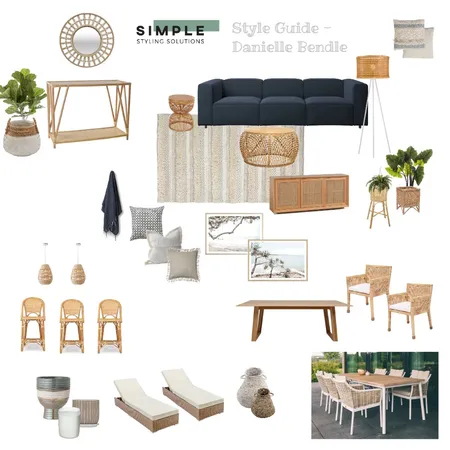 Danielle Bendle Interior Design Mood Board by Simplestyling on Style Sourcebook