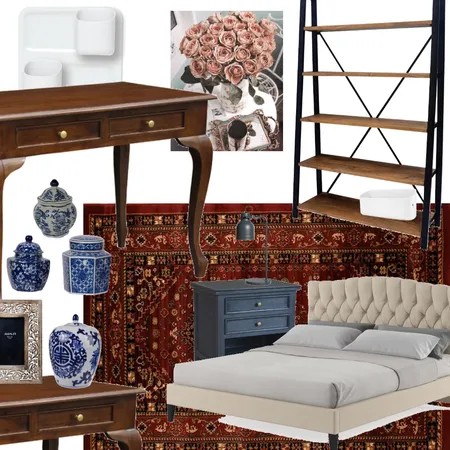 Bedroom/office Interior Design Mood Board by AsianPandaGirl on Style Sourcebook