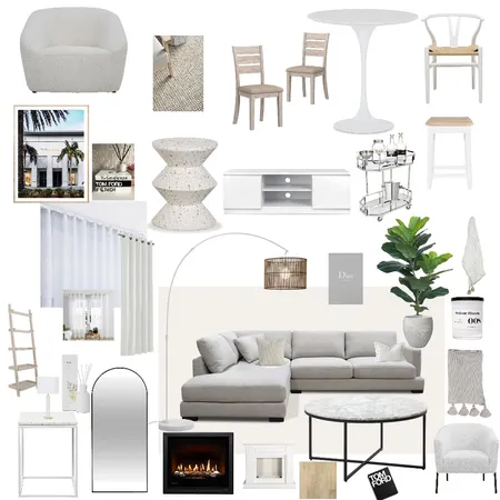 Living room Interior Design Mood Board by amberstewartxx on Style Sourcebook