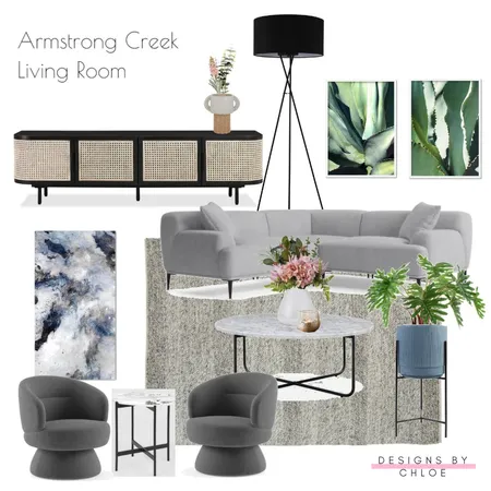 Armstrong Creek Living Room Interior Design Mood Board by Designs by Chloe on Style Sourcebook
