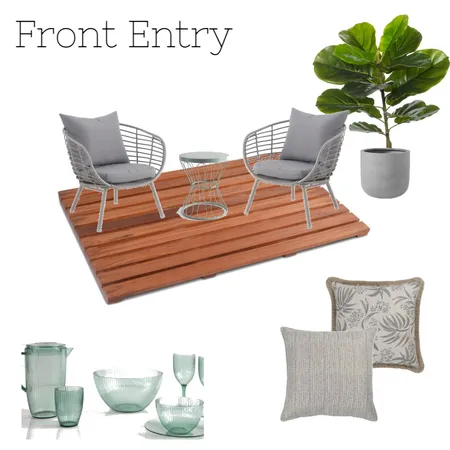 Front Entry Interior Design Mood Board by The Ginger Stylist on Style Sourcebook