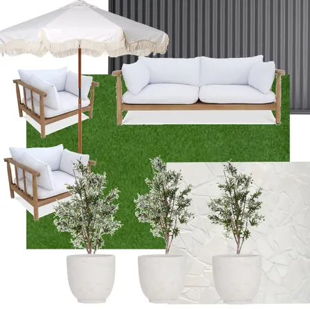 Outdoor courtyard Interior Design Mood Board by reflection beach house on Style Sourcebook