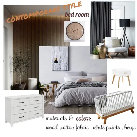 contomporary minimalism bedroom Interior Design Mood Board by archigehad on Style Sourcebook