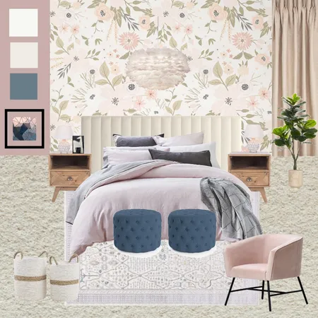 Girls bedroom Interior Design Mood Board by Wunder Interiors on Style Sourcebook