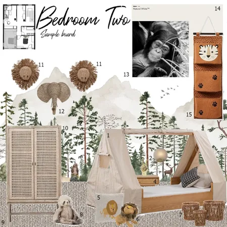 Kid's bedroom Interior Design Mood Board by nourtareka on Style Sourcebook