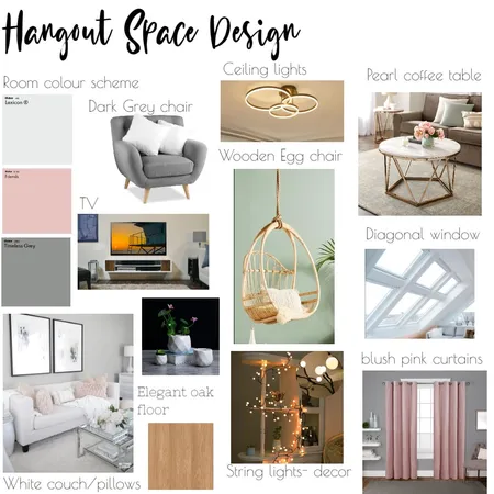 Hangout room- IDT 2021 Interior Design Mood Board by aanil8 on Style Sourcebook
