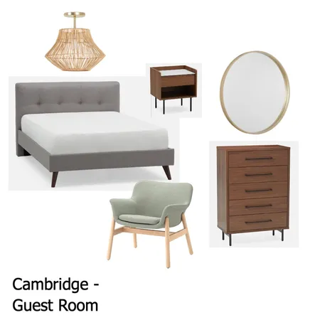 Cambridge Guest Room Interior Design Mood Board by Cindy S on Style Sourcebook