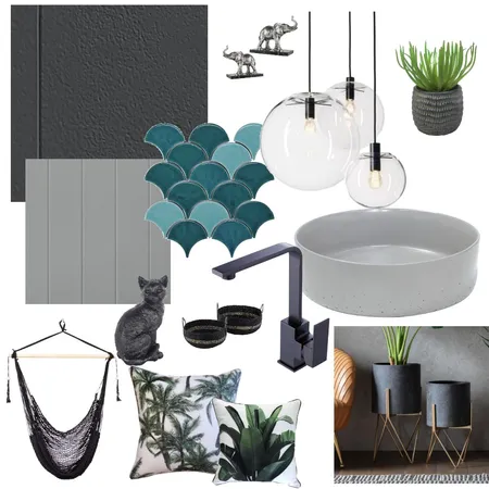 Greys and a cat Interior Design Mood Board by AshleighK on Style Sourcebook