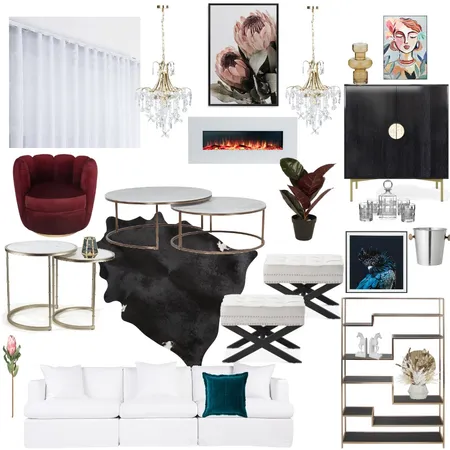 Formal living Interior Design Mood Board by Sabby on Style Sourcebook
