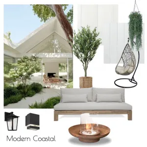 Modern Coastal Facade Interior Design Mood Board by Fleur Design on Style Sourcebook
