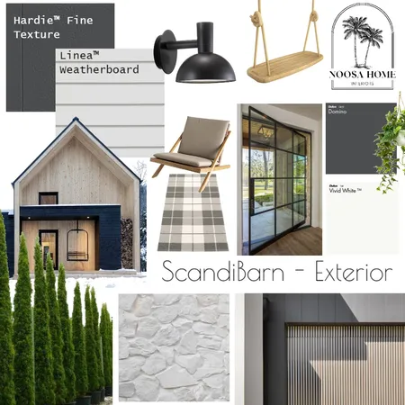 Scandi Barn Interior Design Mood Board by Noosa Home Interiors on Style Sourcebook