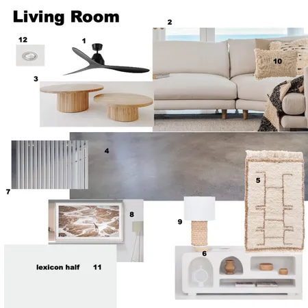 Living final Interior Design Mood Board by Brooke Kafer on Style Sourcebook